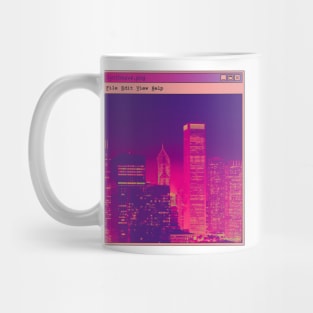 Cyberpunk City Mug